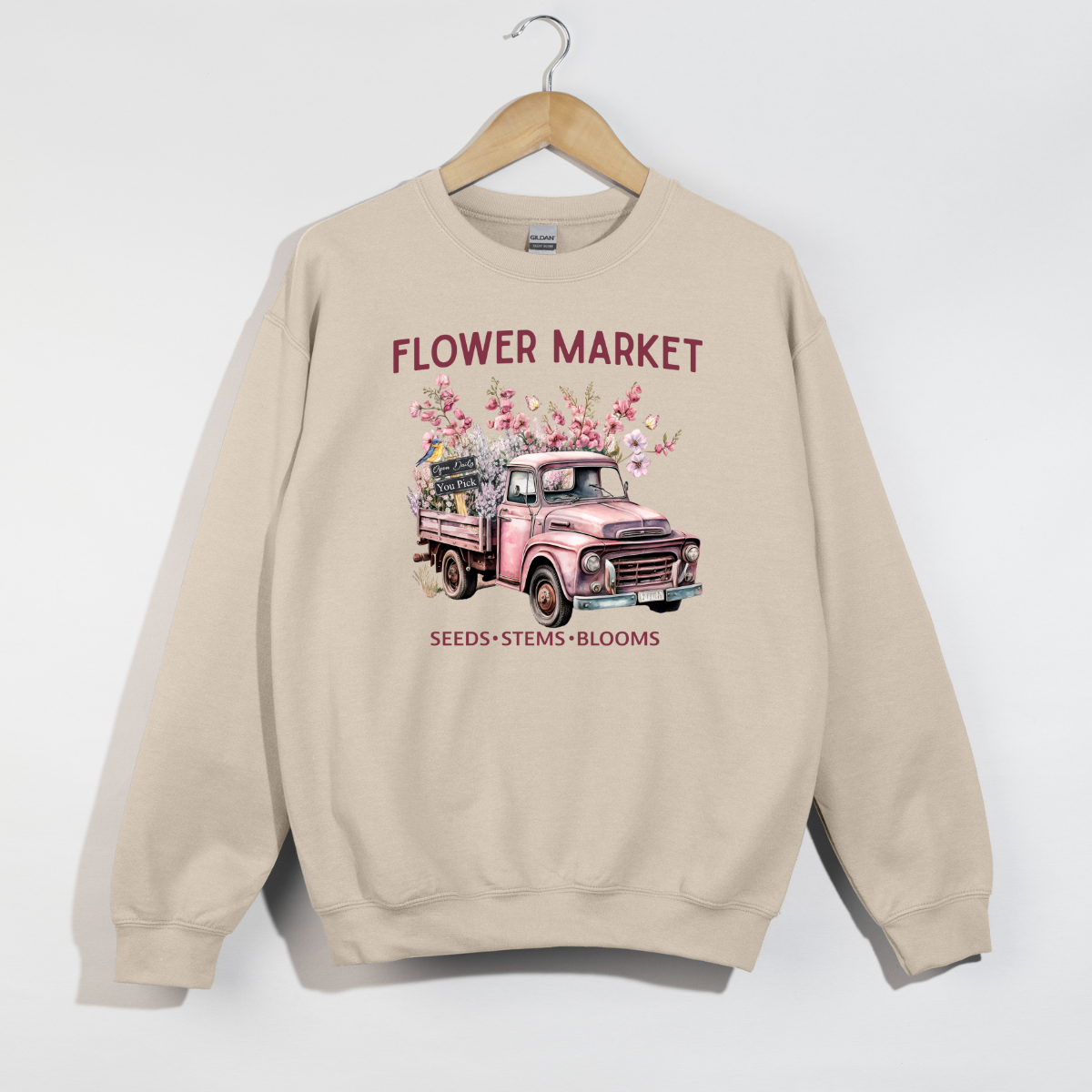 Flower Market Crewneck