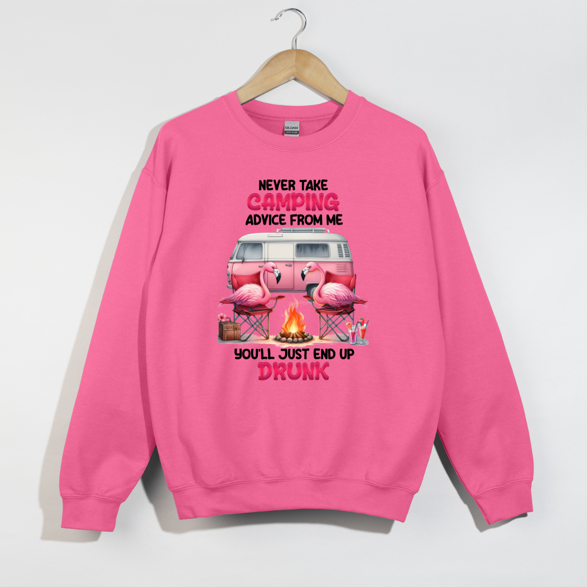 Camping Advice Crewneck