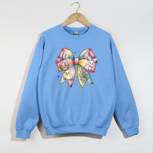 Easter Bow Crewneck