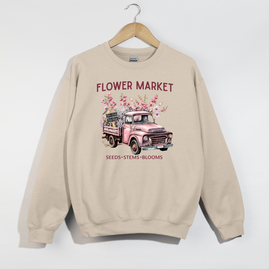 Flower Market Crewneck
