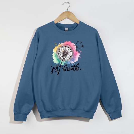 Just Breathe Crewneck