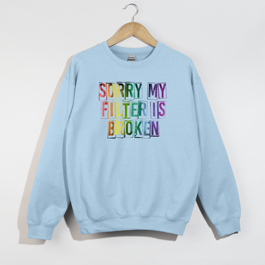 Broken Filter Crewneck