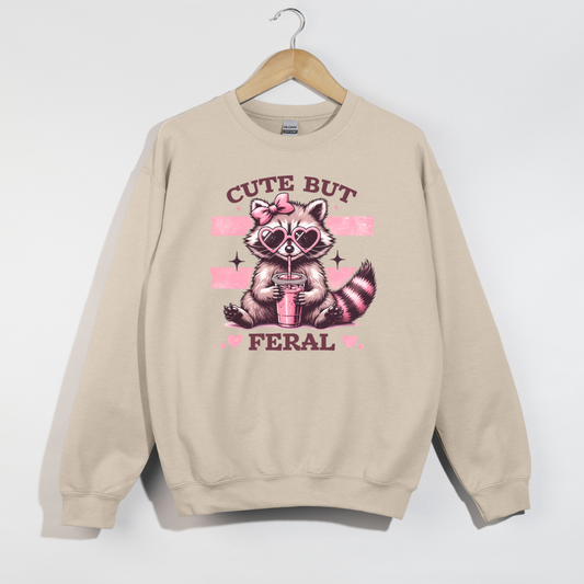 Cute but Feral Crewneck