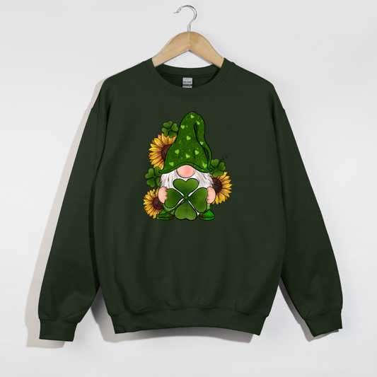 St Patty Gnome Crewneck